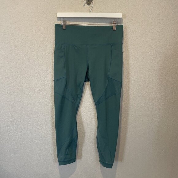 MEMBER'S MARK COMPRESSION ANKLE LEGGINGS, Sz X- LARGE Green ~ Ladies XL - Picture 2 of 10